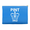 british pint funny Accessory Pouches
