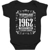 vintage made in 1962 perfectly aged a living legend Baby Bodysuit