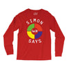simon says funny Long Sleeve Shirts