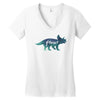 Prince Dinosaur Women's V-Neck T-Shirt