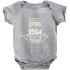 premium vintage 1964 classic perfectly aged limited edition Baby Bodysuit