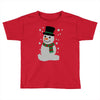 christmas snowman Toddler T-shirt