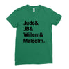 Jude JB Willem Malcolm Ladies Fitted T-Shirt