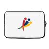 red blu yellow Laptop sleeve
