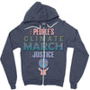 people's climate march for justice 2017 Zipper Hoodie