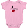 i dyslexia Baby Onesie