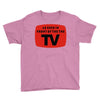 as seen in front of the the tv Youth Tee