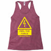 nikola tesla Racerback Tank