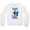 dad of the birthday girl Crewneck Sweatshirt