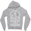 Golfer Godfather Zipper Hoodie