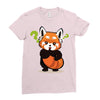 red fox 2 Ladies Fitted T-Shirt