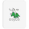 To The Disco (Unicorn Riding Triceratops) Mousepad