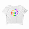 unicorns,unicorn inside,funny Crop Top