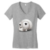 love skul Women's V-Neck T-Shirt