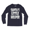 santa's little helper Long Sleeve Shirts