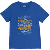I'm a february woman I was born with my heart V-Neck Tee