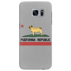 colifornia republic parody pugfornia republic Samsung Galaxy S7 Edge Case