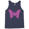 breast cancer butterfly Tank Top