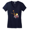 downhill Women's V-Neck T-Shirt