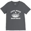 love peace and bacon grease V-Neck Tee
