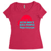 guns dont kill people Women's Triblend Scoop T-shirt