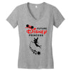 Future Disney Princess Women's V-Neck T-Shirt