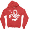 scorpio zodiac Zipper Hoodie