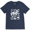 80s survival guide cassette high V-Neck Tee