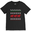 cow christmas V-Neck Tee
