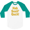 hab sosli' quch! klingon funny geek nerd sci fi alien conventions shir 3/4 Sleeve Shirt