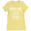 March Girl Ladies Fitted T-Shirt