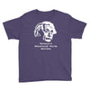 without a moustache einstein proud hirsute mustachioed grooming Youth Tee