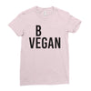be vegan Ladies Fitted T-Shirt