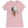 overwatch zenyatta cute spray Ladies Fitted T-Shirt
