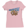octopus with bubble gun goes pewpew Ladies Fitted T-Shirt