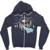 shine Zipper Hoodie