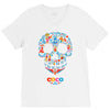 loco coco skul V-Neck Tee