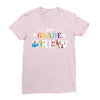 2nd grade crew Ladies Fitted T-Shirt