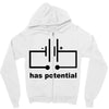 has potential Zipper Hoodie