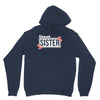 blessed sister with flower white color Unisex Hoodie