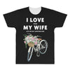 i love when my wife lets me buy another bike All Over Men's T-shirt