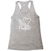 girls fish too only prettier Racerback Tank