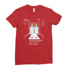 all play and no work Ladies Fitted T-Shirt