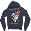 Sad Girl Club Zipper Hoodie