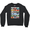 vw camper van fronts, ideal gift or birthday present Crewneck Sweatshirt