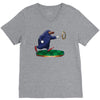 niffler the hedgehog V-Neck Tee