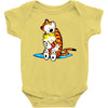 calvin hobbes Baby Bodysuit