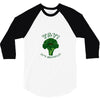 one cheer for broccoli 3/4 Sleeve Shirt
