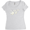 funny rude sperm bj ideal birthday gift or presen Women's Triblend Scoop T-shirt