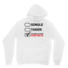 too busy playing fortnite (black) Unisex Hoodie